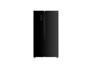 %u2022 Dise&ntilde;o Premium: Formato Side by Side en elegante Vidrio Negro  %u2022 Tecnolog&iacute;a Motor INVERTER: Silencioso y de bajo consumo energ&eacute;tico  %u2022 Eficiencia Energ&eacute;tica Clase A: Rendimiento optimizado  %u2022 Capacidad Neta Total: 563 Litros (Ideal p