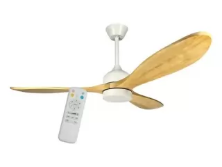 Cantidad de aspas: 3 Material de las aspas: Madera Voltaje: 220V Diámetro: 1.32 m Color de las aspas: Madera Color de la estructura: Blanco Ilumina y ventila distintos espacios. Incluye control remoto. Ideal para refrigerar. CON TIMER. GARANTIA 2 AÑOS. Cantidad de aspas: 3 Material de las aspas: Madera Voltaje: 220V Diámetro: 1.32 m Color de las aspas: Madera Color de la estructura: Blanco Ilumina y ventila distintos espacios. Incluye control remoto. Ideal para refrigerar. CON TIMER. GARANTIA 2 AÑOS.