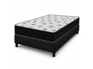 Un combo ideal dise&ntilde;ado para quienes buscan renovar su dormitorio combinando un soporte firme y confortable con una est&eacute;tica moderna, limpia y vers&aacute;til. ESPUMA Soporte &oacute;ptimo Estructura firme y duradera 2 CARAS Modelo Reversible Mayor vida &uacute;til y desgaste