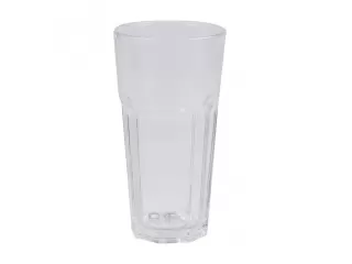 Dale a tu mesa un toque de elegancia con este vaso alto de vidrio transparente. Perfecto para disfrutar de tus bebidas favoritas, su dise&ntilde;o simple y sofisticado se adapta a cualquier ocasi&oacute;n. &iexcl;Ideal para uso diario o para sorprender a tus invitados!