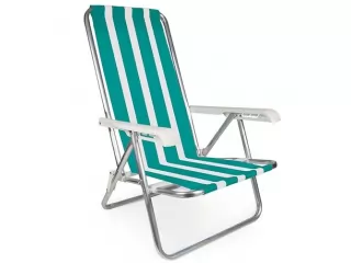 Mor 2103. Silla reclinable, 4 posiciones. Medidas: 72.5x53x84.5cm. Soporta hasta 100kg. Estructura de aluminio, s&uacute;per resistente. Plegable y muy liviana, es f&aacute;cil de transportar. Durabilidad y confort, para la playa, jard&iacute;n, camping.