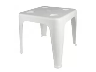 Mesa auxiliar de plástico con portavasos Mor. Fabricada en polipropileno 100% virgen con protección UV, lo que garantiza una mayor durabilidad, y tiene un excelente acabado. La comodidad a tu lado con esta mesa que puede ser utilizada para la playa, pisci Mesa auxiliar de plástico con portavasos Mor. Fabricada en polipropileno 100% virgen con protección UV, lo que garantiza una mayor durabilidad, y tiene un excelente acabado. La comodidad a tu lado con esta mesa que puede ser utilizada para la playa, pisci