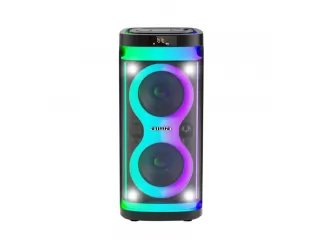 Torre de Sonido Bluetooth AIWA 600W PMPO TWS/FM/BT/USB | AWPOH4D Disfruta de un sonido potente y vers&aacute;til con el Parlante AWPOH4D: Bluetooth 5.0, USB, tarjeta TF, micr&oacute;fono, pantalla LED, alta fidelidad con altavoces de 6,5''   tweeter, FM, AUX, grabaci&oacute;n