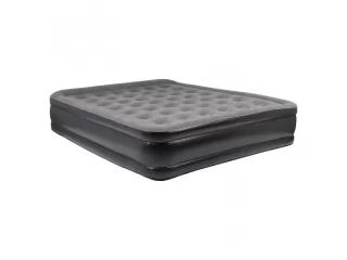 Este colchón inflable cuenta con un diseño flecado y se conecta a 220 V. Sus medidas son de 198 x 152 x 47 cm, ofreciendo un amplio espacio para descansar. Incluye un inflador eléctrico de 220 V para que puedas inflarlo fácilmente. Fabricado en PVC, este Este colchón inflable cuenta con un diseño flecado y se conecta a 220 V. Sus medidas son de 198 x 152 x 47 cm, ofreciendo un amplio espacio para descansar. Incluye un inflador eléctrico de 220 V para que puedas inflarlo fácilmente. Fabricado en PVC, este