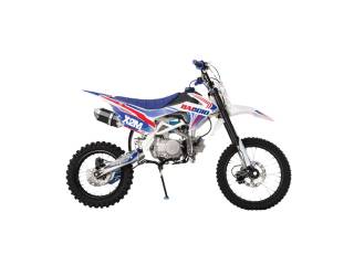 CARACTERÍSTICAS: *Motor: 125cc *Embrague manual *Suspensión invertida *Rodado: 14 - 12 GARANTIA 6 MESES O 6000 KM. 