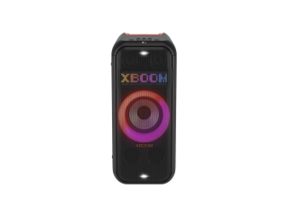 Descripcion: *Sound Boost *Pantalla LED pixel art *IPX4 Resistente al agua *20 horas de bateria *Asa telescopica y ruedas *Wireless Party Link *250W 
