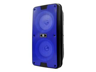 Descripcion: Función TWS / USB / TF / FM / AUX / Luz LED Conexión inalámbrica Parlante de 2 x 3" Potencia: 1500W PMPO Batería: 1500 mAh Colores: negro, azul y rojo Medidas: 30 x 15 cm. 1 Año de Garantia.