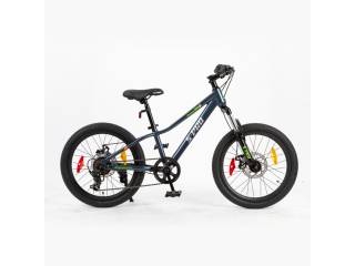 Descripcion: TipoMountain Rodado20 CuadroTipo MTB Cableado Interno HorquillaSuspensi&oacute;n Transmisi&oacute;nShimano 7 vel. ComponentesFrenos de Disco / Avance y juego de direcci&oacute;n AHEAD. Garantia 6 meses. 5 a&ntilde;os cuadro.