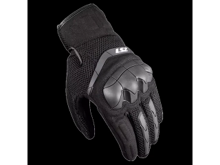 Descripcion: Guante ligero diseñado para las estaciones más cálidas del año. Protecciones semi-rígidas en nudillos. Protección de espuma en palma y muñeca. Dedo índice compatible con pantallas táctiles para poder usar con smartphones y sistemas GPS.