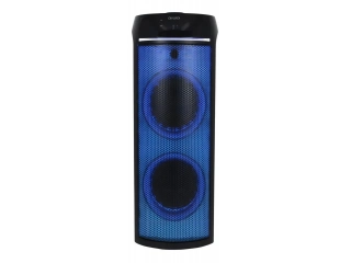 Descripcion:  Tipo de parlante: tweeter. Apto para uso en exteriores. Con conectividad bluetooth. Tiene luces led. Función de karaoke incorporada. Distintos efectos de voz. Batería recargable y cargador incluido. Potencia de 50W. Viene con un micrófono de
