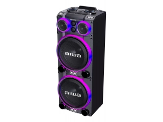 Descripcion: Tipo de parlante: tweeter. Apto para uso en exteriores. Con conectividad bluetooth. Tiene luces led. Función de karaoke incorporada. Respuesta mínima de frecuencia de 20Hz y máxima de 20kHz. Potencia de 240W. Conector de entrada: Auxiliar. Lu