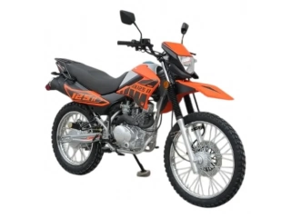 Descripcion: Motor 4 TIEMPOS, 1 CILINDRO Cilindrada en CC 125 cc Potencia 9,6 HP Arranque ELÉCTRICO Y PATADA Transmisión 5 VELOCIDADES Suspensión delantera TELESCÓPICA C/ AMORT. HIDRÁULICOS Suspensión trasera MONO AMORTIGUADOR HIDRÁULICO Llantas LLANTA DE