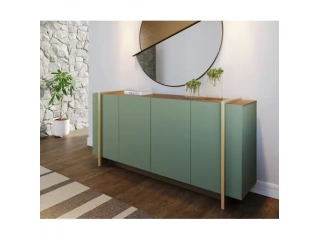 Descripcion; Materiales: MDP 15 y 25mm Tamaño: 80x160x43 Colores: menta