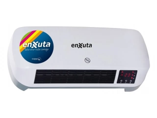 Descripcion: Potencia: 2.000 Watts Resistencia de cerámica de alta eficiencia térmica Función calefactor: 2 niveles Función ventilación Protección de seguridad por sobre calentamiento Display Led digital Timer 7.5 hs Encendido y apagado diferido Programac