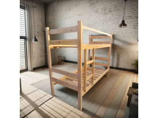 Descripcion: Marca Fabricación Nacional Modelo Pino Tipo de cama Cucheta Tamaño de la cama 1 plaza Ensamblado Requiere ensamblado Sí Incluye manual de ensamblado No Otros Materiales Madera maciza Peso máximo soportado por cama 100 kg Altura 160 cm Largo x