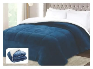 Descripcion: Acolchado Corderito Queen Cotton Flor 2,60 X 2,70 Cosmo´s Color Beige Ver los medios de pago Color:Beige Azul Mayor confort en tus horas de descanso.