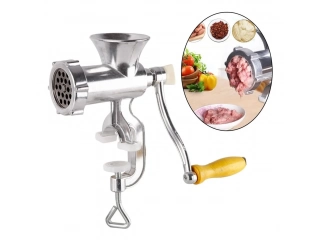 Descripcion: Marca Ledstar Modelo Picadora de Carne Número 12 Otros Tipo de picadora de carne Manual Material Aluminio Ancho x Altura x Profundidad 21 cm x 28 cm x 15 cm Peso 500 g Es industrial Si