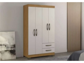 Descripcion: Ropero 4 puertas 2 cajones  Exelente Calidad. Medidas : 1.05 x 1.79 x 0.40  cm