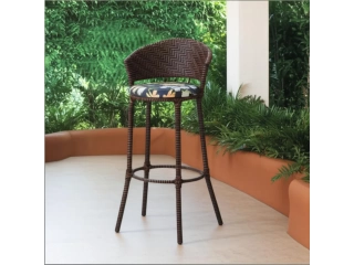 Descripcion: Altura máxima: 96 cm. Cantidad de taburetes y bancos: 1. La estructura es de hierro y el asiento está realizado en impermeable y polipiel.