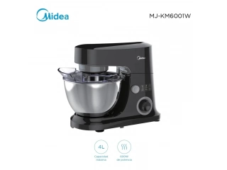 Descripcion: Batidora Planetaria Midea  Modelo: Mj-km6001w Potencia: 600w Capacidad Bols: 4 Litros Velocidades:  6  Garantia 2 años.