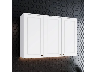 Descripción Aereo 3 puertas 100% Mdf / Calidad Premium Medidas: Altura: 83 Cm Ancho: 120 Cm Profundidad: 32,5 CmCOLOR BLANCO O GRIS