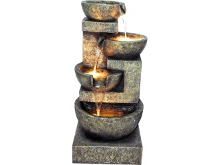 Descripcion: Modelo Granada Color Gris Voltaje 220V Dimensiones Largo x Ancho x Altura 40.5 cm x 40.5 cm x 85 cm Otros Tipo de alimentación Corriente eléctrica