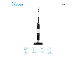 Descripcion: Trapea y aspira %u2022 Uso en húmedo y seco %u2022 Potencia: 180W %u2022 Potencia de aspirado: 12W %u2022 2 velocidades %u2022 Tiempo de carga: 4 a 7hs %u2022 Autonomía: hasta 35min %u2022 Sistema de 2 tanques (para agua limpia y residuos) %u