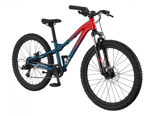 Descripcion: Rodado: 24%u201D Talle: OS Cuadro: 20%u201D GT con diseño de triángulo triple de aleación, con soporte reemplazable. Horquilla: GT Hi-Ten Acero. Llantas: Doble pared, con superficie mecanizada, 28 radios. Kenda Kinetic, 20 x 2.35%u201D Buje d