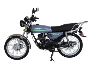 Descripción: YUMBO FURIA 200S Motor 4 TIEMPOS, 1 CILINDRO Cilindrada en CC 200 cc Potencia 14 HP Arranque ELÉCTRICO Y PATADA Transmisión 5 VELOCIDADES Suspensión delantera TELESCÓPICA C/ AMORT. HIDRÁULICOS Suspensión trasera AMORTIGUADORES HIDRÁULICOS Lla