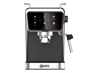 Descripcion: 20 bares de presión (bomba italiana) COLD BREW (café frío) Barista Quality Panel de control táctil Espumador/calentador de leche de alta presion Máximo aroma con 1 solo click Sistema de control dual de temperatura NTC y PID Limpieza automátic Descripcion: 20 bares de presión (bomba italiana) COLD BREW (café frío) Barista Quality Panel de control táctil Espumador/calentador de leche de alta presion Máximo aroma con 1 solo click Sistema de control dual de temperatura NTC y PID Limpieza automátic