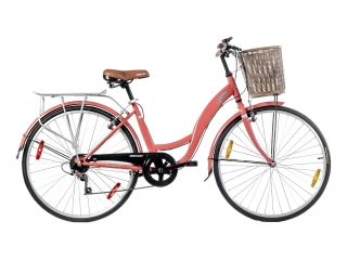 Descripcion. Cantidad de velocidades: 6. Rodado: 26. Material del cuadro de acero para mayor resistencia y durabilidad. Tipo de llanta de simple pared para un paseo suave. Con canasto para transportar objetos con facilidad. Con guardabarros que protegen d Descripcion. Cantidad de velocidades: 6. Rodado: 26. Material del cuadro de acero para mayor resistencia y durabilidad. Tipo de llanta de simple pared para un paseo suave. Con canasto para transportar objetos con facilidad. Con guardabarros que protegen d