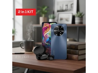 Celular Logic L66F, incluye auriculares inalámbricos.  Procesador: Octa - Core Pantalla: 6.6" HD  TFT V-Notch Resolución: 1612 x 720 Red: 4G / 3G / 2G VoLTE/VoWIFI Cámara: Main: 13MP   Flash / 8MP Selfie Memoria: 128GB ROM / 14GB (4GB 10GB) VRAM Batería: 