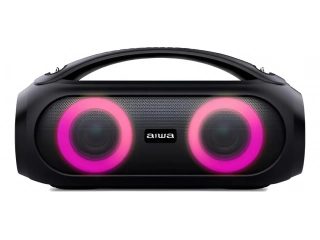 Potencia RMS de 40W para un sonido potente y envolvente. Bluetooth V5.3 con alcance de hasta 10m sin obstáculos. Iluminación RGB que realza la experiencia auditiva. 1 año de garantia.