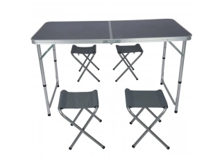 Si estás buscando un juego de comedor para disfrutar al aire libre, este set de mesa y 4 bancos plegables es perfecto para ti. Ideal para picnics, camping o simplemente para disfrutar de un día soleado en el jardín, este juego es práctico y fácil de trans Si estás buscando un juego de comedor para disfrutar al aire libre, este set de mesa y 4 bancos plegables es perfecto para ti. Ideal para picnics, camping o simplemente para disfrutar de un día soleado en el jardín, este juego es práctico y fácil de trans