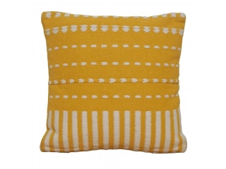 Dale un toque de alegr&iacute;a y estilo a tu hogar con el Almohad&oacute;n decorativo Mariana amarillo. Con sus 45 cm de lado, este coj&iacute;n cuadrado es perfecto para darle vida a cualquier espacio. Su dise&ntilde;o y color amarillo vibrante lo convierten en el complemento idea