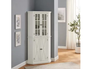 Armario Cristalero - Interior con estantes 4 puertas, 2 de ellas con detalles en vidrio! Altura 175,6 cm Ancho 88,8 cm Profundidad 37 cm Armario Cristalero - Interior con estantes 4 puertas, 2 de ellas con detalles en vidrio! Altura 175,6 cm Ancho 88,8 cm Profundidad 37 cm