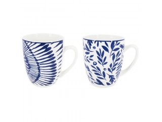 Set de 4 tazas 400 ml &iexcl;Dale un toque de estilo a tu mesa con el Set de 4 tazas 400 ml! Con dise&ntilde;os variados, estas tazas Just Home Collection son perfectas para disfrutar de tus bebidas favoritas. Su color azul vibrante y su dise&ntilde;o &uacute;nico las convierten en