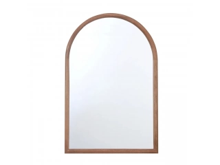 Dale un toque de elegancia a tu hogar con este espejo rectangular de madera, con un dise&ntilde;o arqueado que le dar&aacute; un toque &uacute;nico a cualquier ambiente. Sus medidas de 91.44 cm de ancho por 60.96 cm de alto lo hacen perfecto para colocarlo en el living, dormi