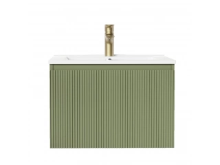 Renov&aacute; tu ba&ntilde;o con el Vanitory suspendido Cali de 60 cm, un mueble que combina estilo y funcionalidad. Su color verde y blanco le dar&aacute; un toque moderno y fresco a tu espacio. Incluye repisa, lavamanos y fijaciones, todo lo que necesit&aacute;s para una instalaci