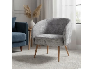 Cantidad de piezas: 1 Es reclinable: No Material del tapizado: Poli&eacute;ster Dise&ntilde;o de la tela: Liso Cantidad de cuerpos: 1 Dimensiones: 68cm de ancho, 73cm de alto y 70cm de profundidad. Estilo n&oacute;rdico.