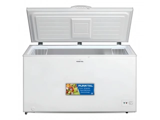 Freezer horizontal Punktal PK-HS 543  Capacidad nominal 418 Lts 1 puerta DOBLE ACCI&Oacute;N (Refrigerador / Freezer) Regulador de temperatura Gas R290a Luz indicadora de encendido 2 Canastos interiores Conexiones Peso bruto 58 Kg Peso neto 52 Kg Dimensiones (Fr
