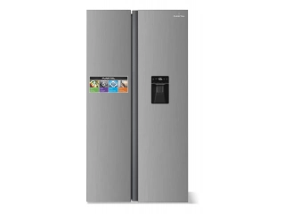 Descripci&oacute;n: Fr&iacute;o Seco - 430 Lts - INVERTER - Inox Capacidad neta del congelador 142 Lts Capacidad neta del refrigerador 288 Lts Panel frontal touch - Dispenser de agua Control de temperatura electr&oacute;nico Gas refrigerante R600a Peso bruto 82 Kg Peso neto 7