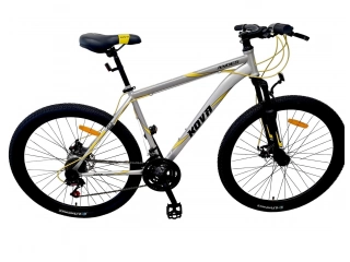 COLOR Gris. Cuadro acero HI-ten 27,5" con geometría MTB slopping y tubos de volúmen progresivo Frenos Disco 160 mm. Llantas Aluminio perfil alto Cambio 21 velocidades con comandos rapid fire Asiento ancho y mullido Suspensión delantera. GARANTIA 6 MESES. COLOR Gris. Cuadro acero HI-ten 27,5" con geometría MTB slopping y tubos de volúmen progresivo Frenos Disco 160 mm. Llantas Aluminio perfil alto Cambio 21 velocidades con comandos rapid fire Asiento ancho y mullido Suspensión delantera. GARANTIA 6 MESES.