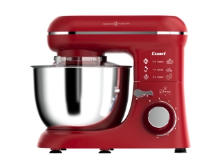 6 Velocidades Bowl Acero Inoxidable 4.5L Sistema de Engranaje de Metal Cabezal Inclinable para fácil cambio de accesorios y bowl Botón de Bloqueo de Cabezal Pies Antideslizantes Amasador Mezclador Batidor de Alambre Acero Inox. Tapa Transparente Potencia: 6 Velocidades Bowl Acero Inoxidable 4.5L Sistema de Engranaje de Metal Cabezal Inclinable para fácil cambio de accesorios y bowl Botón de Bloqueo de Cabezal Pies Antideslizantes Amasador Mezclador Batidor de Alambre Acero Inox. Tapa Transparente Potencia: