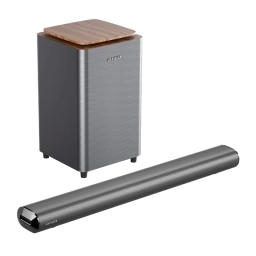 Barra de Sonido AIWA 2.1 Canales 160W RMS c/ Subwoofer inal�mbrico Bluetooth AWSBH23WW