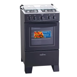 Cocina gas 4 h. PUNKTAL PK-268 BK y PK-250 C