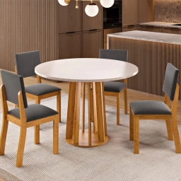 Juego comedor 4 sillas VERSHALES BELA