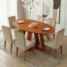 Juego Comedor 6 sillas LIA Freijo