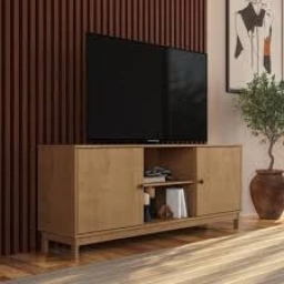Rack tv 2 Puertas ESSENCIA MADERA Deluxe S.