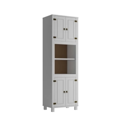 Aparador MEXICANO para 2 hornos 4 puertas 2.08 mts alto